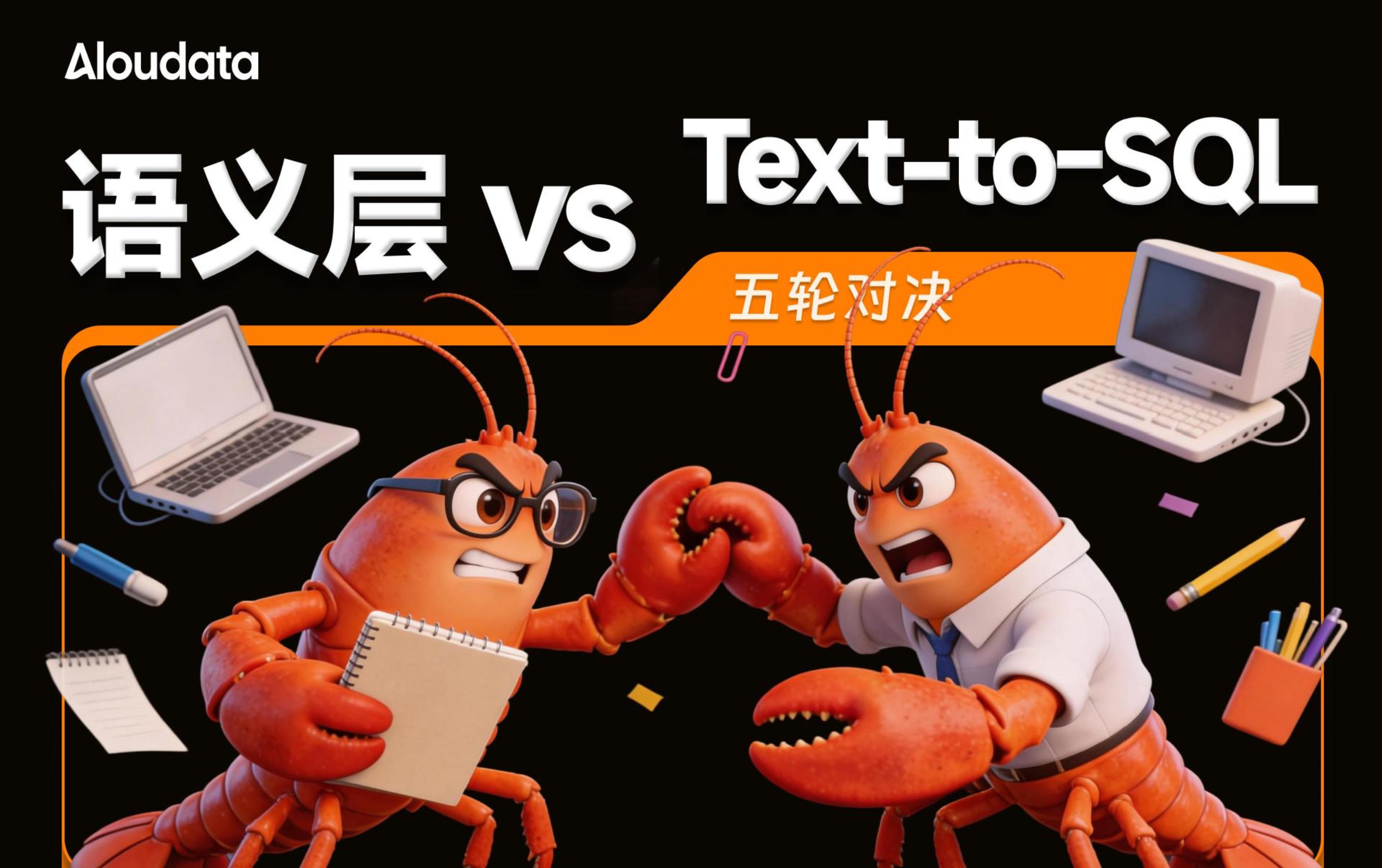 语义层 vs Text-to-SQL —— 五轮对决
